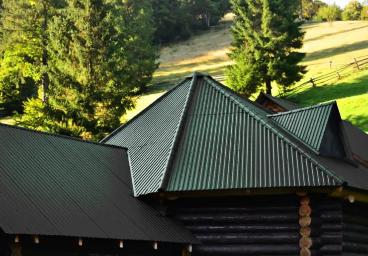 Metal Roofing Colors | Metal Roof Colors: Evergreen | Roof Metal colors