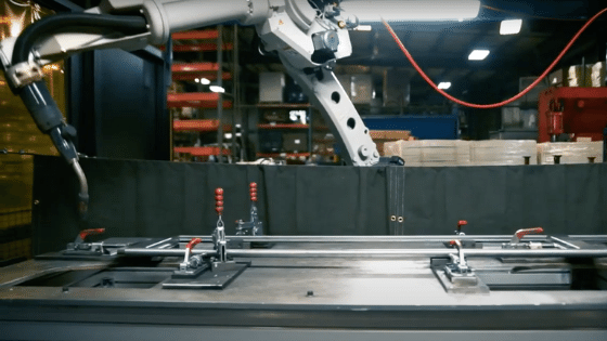robotic welding arm