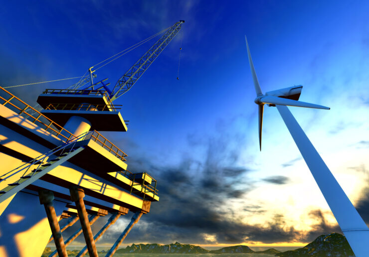 wind industry - offshore wind turbine builders
